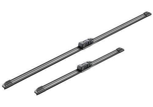 Set ștergătoare BOSCH AeroTwin A106S, lungimi 700mm și 425mm, fără carcasă, pentru vehicule cu volan pe stânga, cod 3 397 014 208