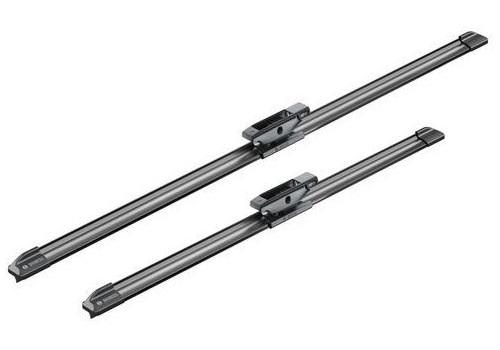 Set ștergătoare BOSCH AeroTwin A248S 600mm/450mm, fără carcasă, pentru vehicule cu volan pe stânga