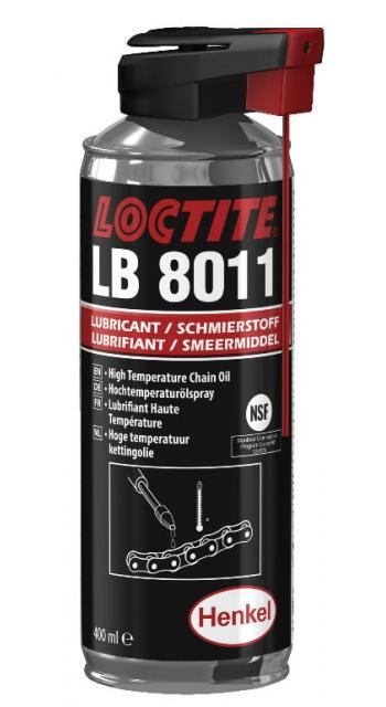 Loctite 8011 - Spray pentru lubrifierea lanțurilor (400ml)
