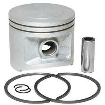 Piston complet Husqvarna 371, 372 drujbă (52mm) - compresie suplimentară