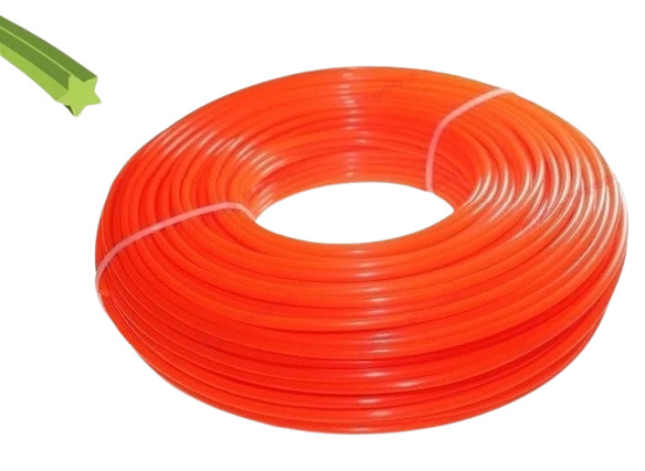 Fir trimmer/motocoasă 2.4mm x 15m (formă de stea)