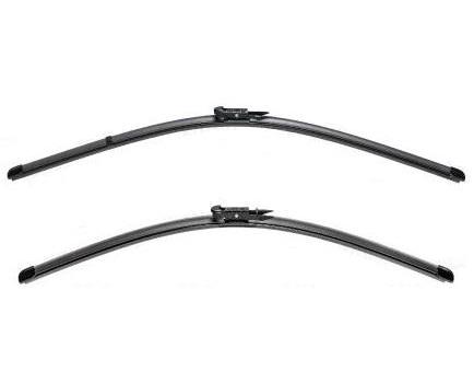 Set Lame Ștergătoare VALEO SILENCIO X.TRM Flat Blade, 574306, Lungimi 600mm și 580mm, Fără Carcasă