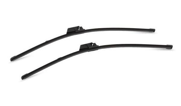 Set ștergătoare parbriz VALEO SILENCIO X.TRM FLAT BLADE 574307, 560 mm, fără carcasa, cu spoiler