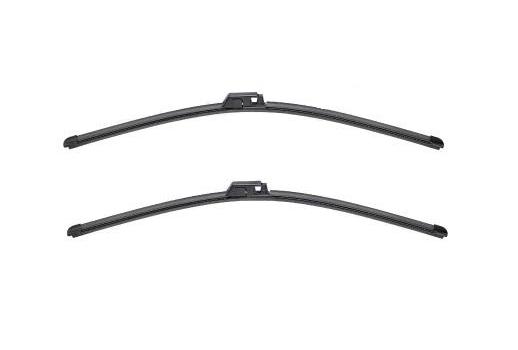 Set ștergătoare parbriz VALEO SILENCIO FLAT BLADE 574320, lungimi 580 mm și 590 mm, lamă lată, compatibil cu AUDI A8 D3 (4E2, 4E8)
