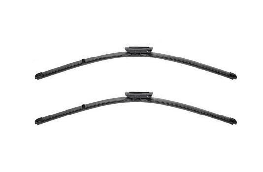 Set de ștergătoare parbriz VALEO SILENCIO FLAT BLADE 577810, lungimi: 550 mm și 475 mm, lamă lată