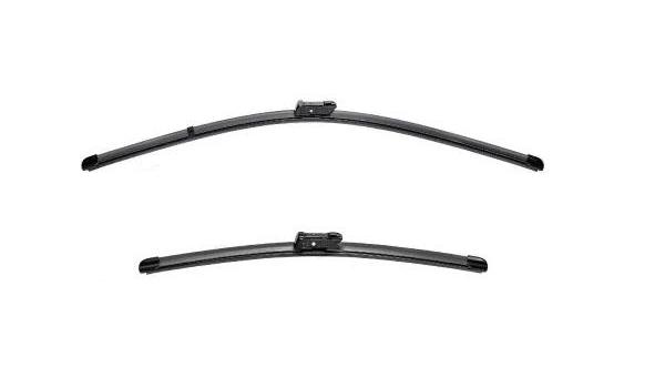 Set de ștergătoare parbriz VALEO SILENCIO FLAT BLADE 577824, lungimi 450 mm și 600 mm, lamă lată
