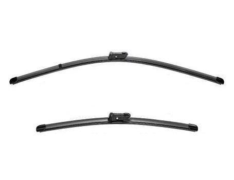 Set ștergătoare parbriz VALEO SILENCIO X.TRM 577896, lungimi 680 mm și 500 mm, fără carcasă, cu spoiler