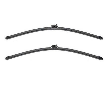 Set ștergătoare parbriz VALEO SILENCIO FLAT BLADE, model 577968, lungimi 650 mm și 600 mm, lamă lată
