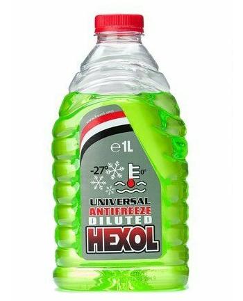 HEXOL Antigel diluat (până la -27°C) 1L