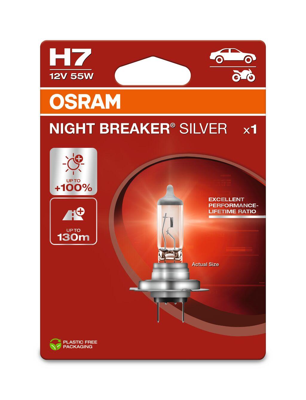 Bec Auto pentru Faruri Lumină Lungă OSRAM 64210NBS-1BL
