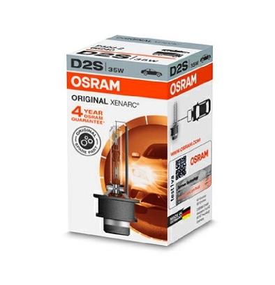 Bec Xenon OSRAM D2S 85V 4100K Xenarc Original pentru Faruri Fază Lungă, Model 66240