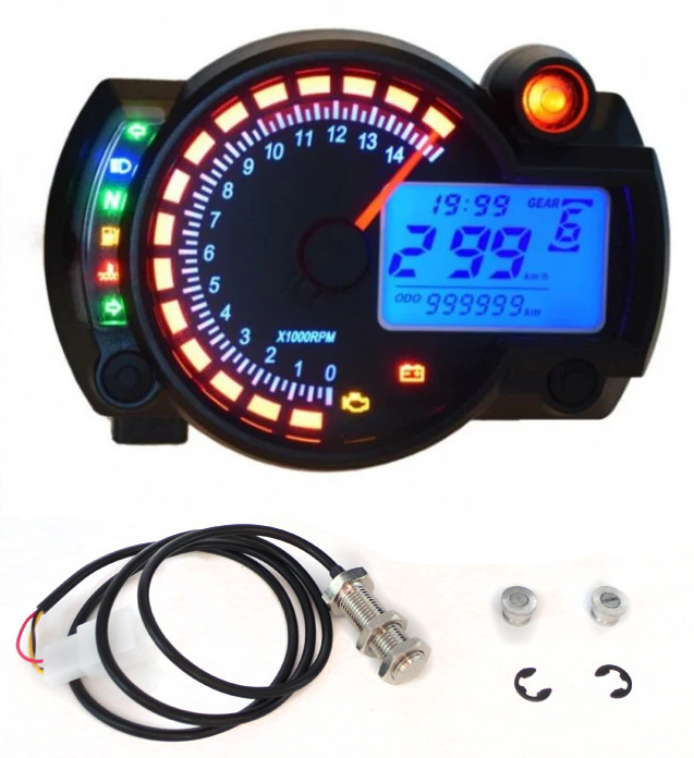 Tablou de bord digital universal pentru kilometraj (model 1)