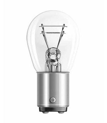 Bec auto OSRAM 7225 pentru lampă de frână/spate, 12V, P21/4W, BAZ15d, original