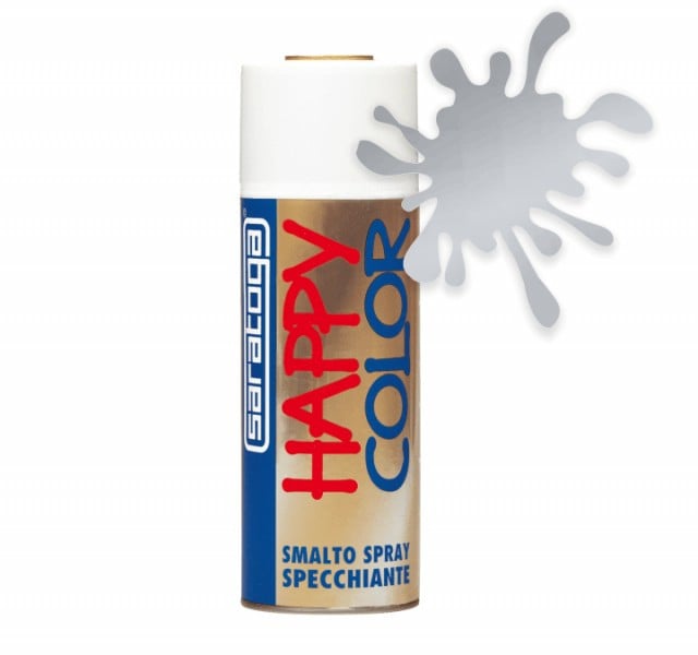Spray vopsea Argintiu "efect oglindă" Saratoga 400ml
