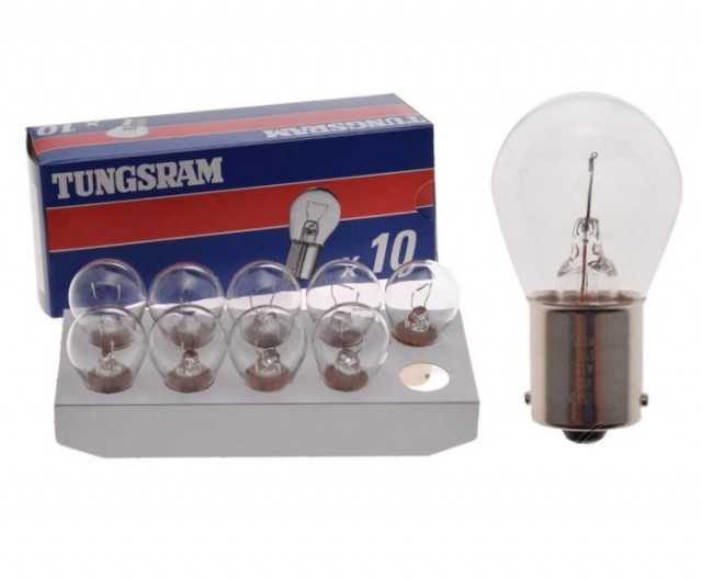 Set 10 becuri 12V 21W BAU15S Tungsram