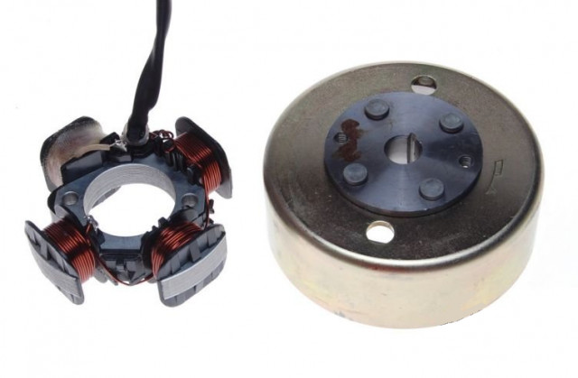 Magnetou + volanta pentru scuter TGB