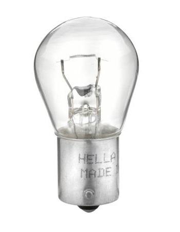 Bec Auto Semnalizator HELLA STANDARD 12V, 21W, Model P21W, Conector BA15s, Halogen, Cod 8GA 002 073-121