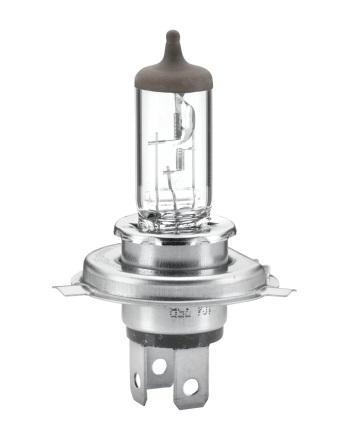 Bec auto HELLA H4 pentru far, model 8GJ 002 525-131, conector P43t-38, 60/55W, 12V