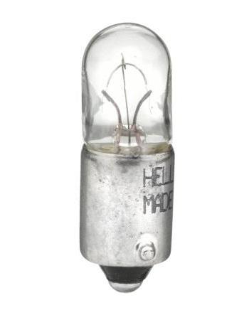 Bec Auto HELLA STANDARD pentru Iluminare Număr de Înmatriculare, 12V, 4W, T4W, Conector BA9s (Cod 8GP 002 067-121)