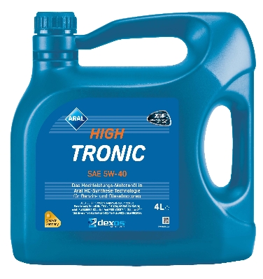 Ulei de motor sintetic Aral HighTronic 5W-40, 4 litri