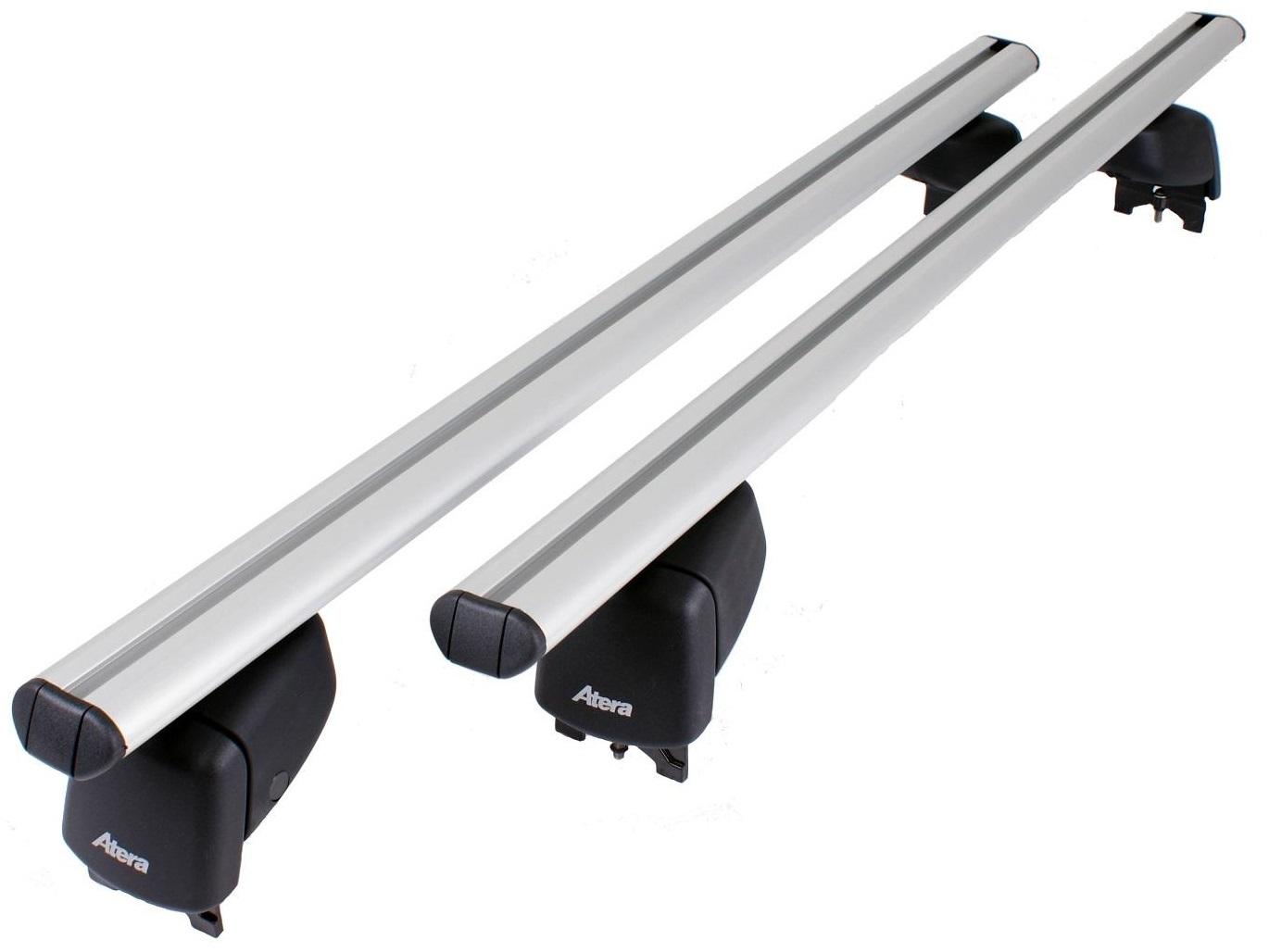 Set complet de bare transversale ATERA ASF 045160AT din aluminiu, 1230 mm, compatibil cu Citroen C6, Peugeot 407, 207, 308.