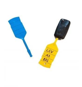 Set de 300 de brelocuri albastre SERWO 0850112, 2 markere, din plastic
