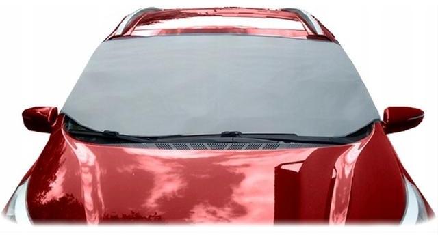 Parasolar Auto CARPASSION 100111CP, Material Termoizolant, Dimensiuni 95 x 145/175 cm, Culoare Gri