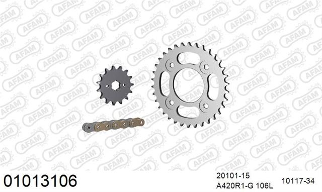 Kit Lanț Moto Honda MSX 125 2013-2025 - AFAM