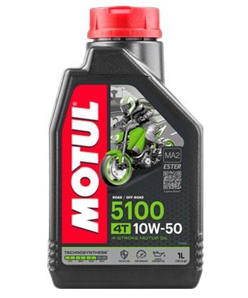 Ulei de motor 4T MOTUL 5100 10W50 MA2 Ester, 1L, semi-sintetic