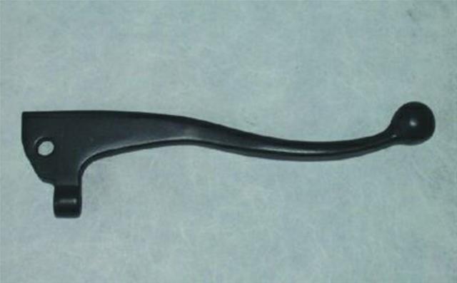 Manetă de frână V PARTS din aluminiu turnat, finisaj negru, compatibilă cu Yamaha DT 125 R - BIHR 1057936 (moto)