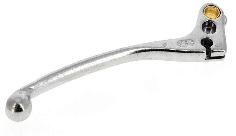 Manetă stânga V PARTS, aluminiu turnat lustruit - BIHR 1064241 pentru motociclete
