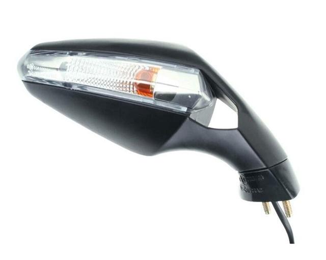Oglindă cu semnalizator integrat VICMA dreapta - Negru pentru Derbi GTR (1 buc.) - Cod 1083669001 (moto)