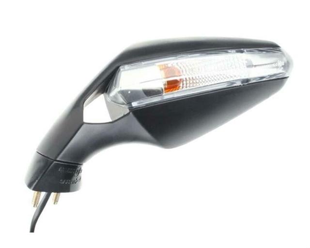 Oglindă cu semnalizator integrat stânga VICMA - Negru pentru Derbi GPR (1 buc.) - 1083669002 (moto)