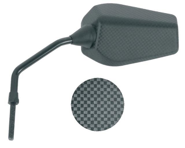 Oglindă stângă VICMA pentru Derbi Senda 50 - Negru (1 buc.) - Cod 1083686002 (moto)