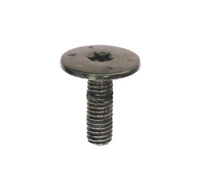 Set de 15 șuruburi auto RESTAGRAF A11220, M6-1.00 x 18 mm, cu cap lat, negre