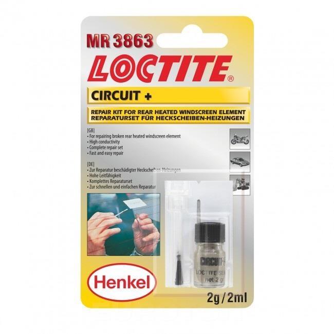 Adeziv LOCTITE Circuit+ MR 3863, 2g, pentru repararea circuitului de dezaburire a lunetei