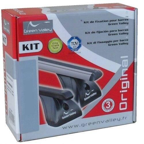 Kit de montaj pentru bare transversale GREEN VALLEY 156375GV, compatibil cu Volkswagen Golf VIII