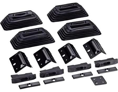 Set de montare bare transversale GREEN VALLEY 156 113, compatibil cu Mercedes Benz Clasa A II (2004-2012) și Mercedes Benz Clasa B I (2005-2011)