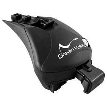 Set 4 suporturi pentru bare transversale GREEN VALLEY 156 601, compatibil cu vehicule dotate cu bare integrate