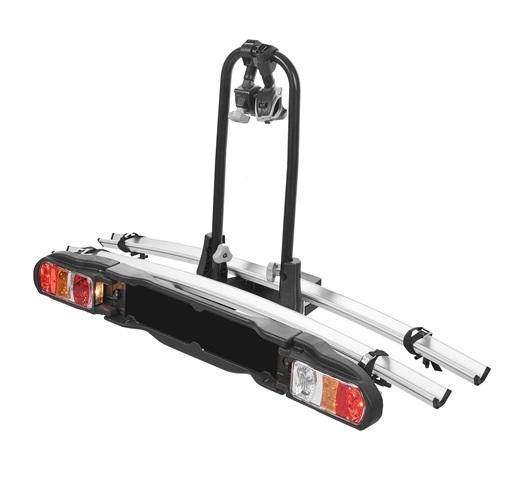 Suport auto pentru biciclete GREEN VALLEY Back 160665, montare pe cârlig, capacitate maximă 60 kg, conectare lumini priză 13 pini