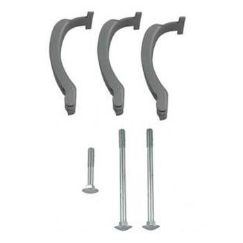 Kit montaj suport bicicletă GREEN VALLEY 160 850, pentru bare transversale din oțel