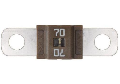 Set 2 siguranțe fuzibile MIDI RESTAGRAF A17134, 70A, maro