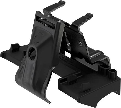 Set montaj bare transversale THULE Flush Rail 186039, compatibil cu Mini Cooper, Clubman, Countryman, anii 2010-2016, pentru vehicule cu bare longitudinale.