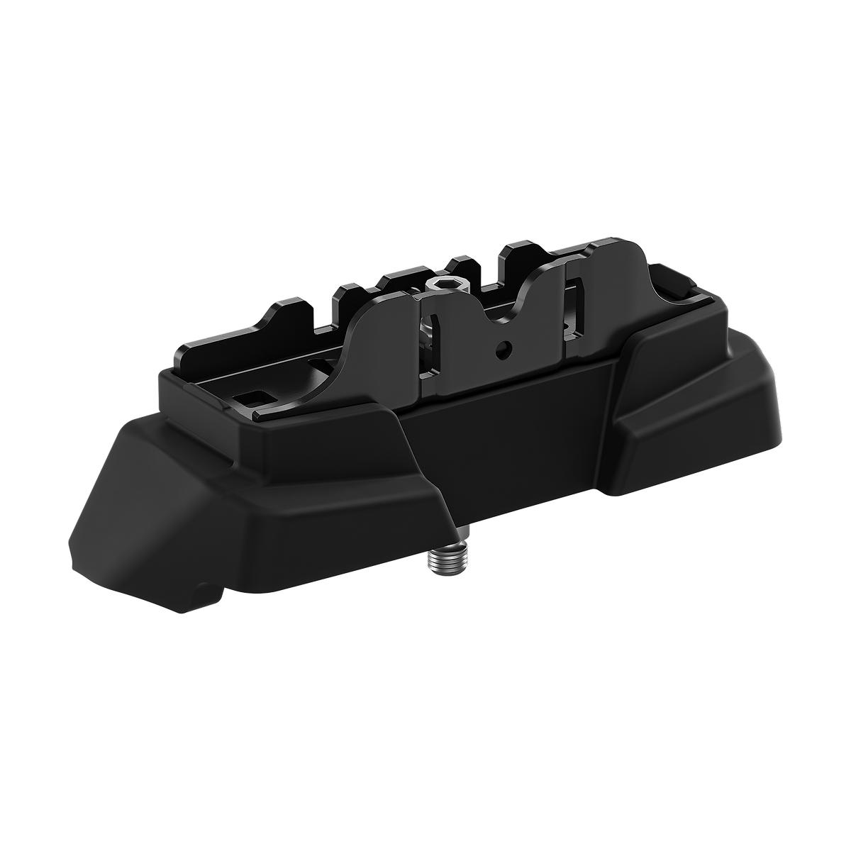 Kit de montare pentru bare transversale THULE 187101, profil T, destinat vehiculelor cu puncte fixe integrate, compatibil cu TOYOTA Corolla Cross, SUV cu 5 uși, model din 2021.