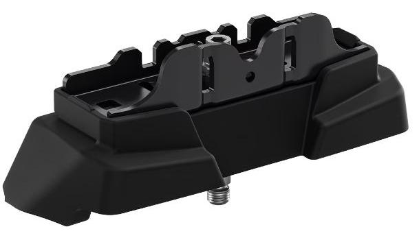 Set de montaj bare transversale THULE 187166, compatibil cu vehicule având puncte fixe integrate, profil în T, pentru MERCEDES Sprinter H2 și VOLKSWAGEN Crafter