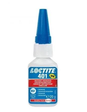 Adeziv rapid universal LOCTITE 401, 20g, pentru diverse materiale