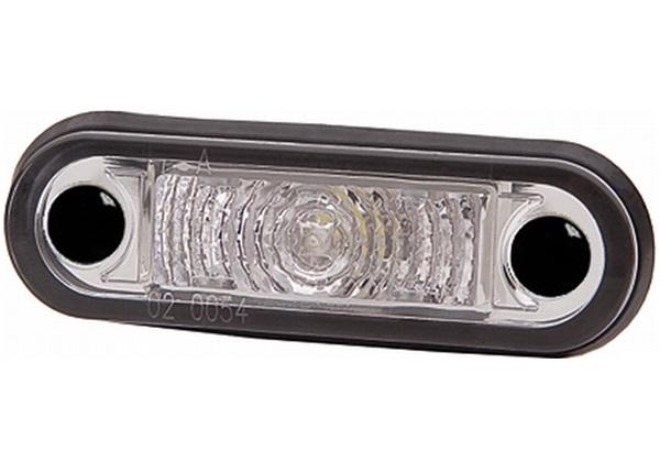 Lampa de poziție HELLA 2PF 959 590-202, LED, 12/24V, cablu de 50 cm, certificare ADR/GGVS