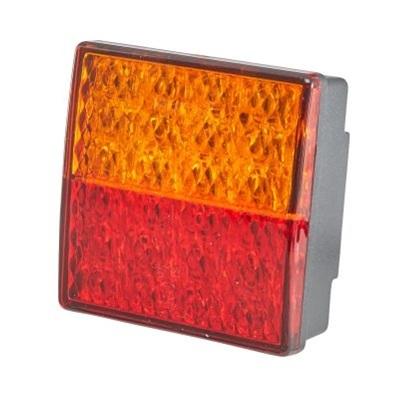 Lampă semnalizare stop cu LED HELLA 2SD 357 029-001, 12V, 80x80 mm