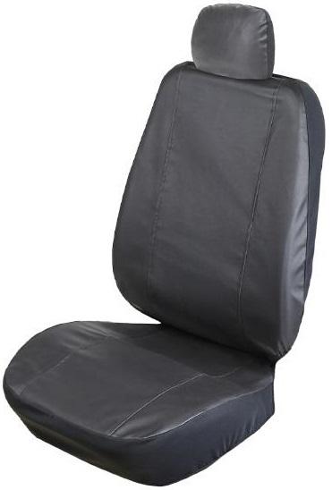 Husă scaun auto CARPASSION 30101CP, piele ecologică, pentru dube, negru, mărimea M
