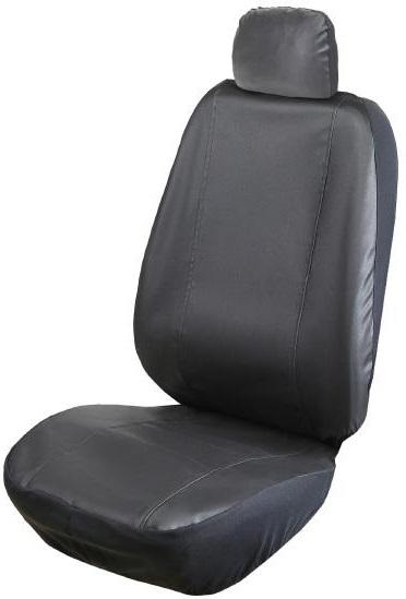 Husă scaun auto CARPASSION 30102CP, piele ecologică, pentru dube, negru, mărimea L